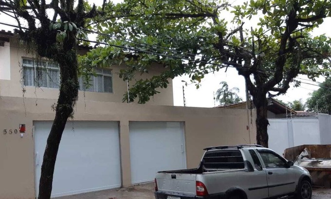Jardim Virginia House | Guaruja Swimming pool, barbecue, internet security