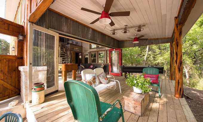 Wimberley House | Guest House with semi-private swimming hole on cypress creek