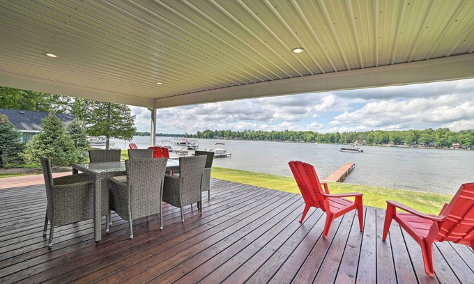 Long Lake House | Hale/Long Lake Retreat w/Kayaks & Boat Dock