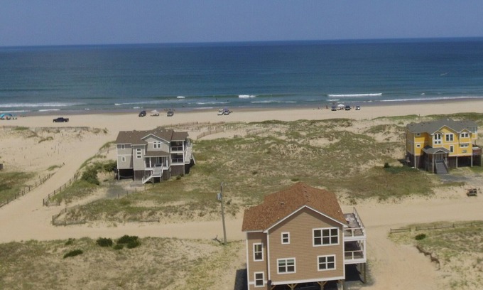 Carova Beach Cottage | Harper House now available for 3 night stays! Fantastic Views! 4x4 Required