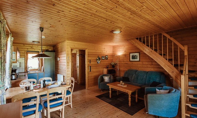 Rotacker Apartment | HAS-30 Log cabin, 4-6 pers., 65sqm, HT - Naturerlebnisdorf Blauvogel (3)