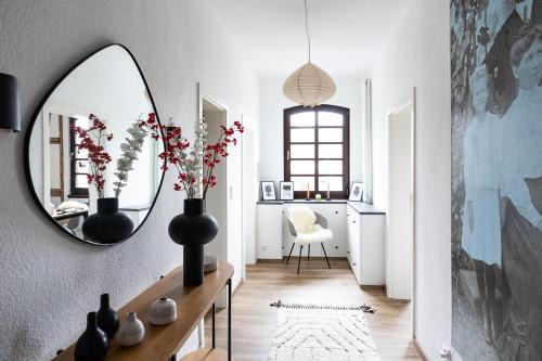 Sankt Goar Apartment | Haus Engelhardt Design Wohnung Heidi mit Burgblick
