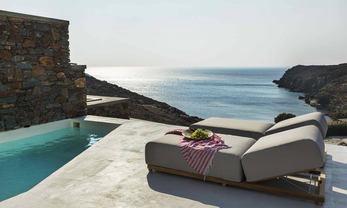 Tinos Villa | Helios Villa with Private Pool and Sea View 96m2 - Phos Villas
