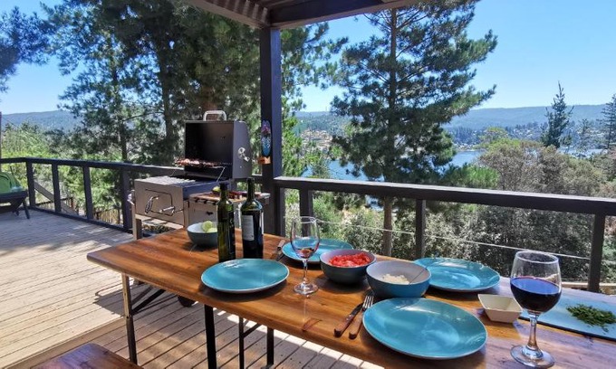 Vichuquen House | Hermosa cabaña con vista al lago Vichuquén