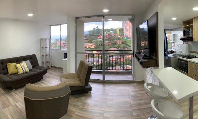 Sabaneta Apartment | Hermoso apartamento en Sabaneta con excelente vista campestre