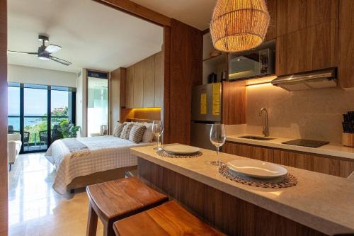 La Cruz de Huanacaxtle Apartment | Hermoso Estudio frente al mar, Zantamar 304