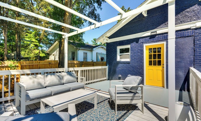 High Point Cottage | High Point Vacation Rental w/Private Deck & Yard!