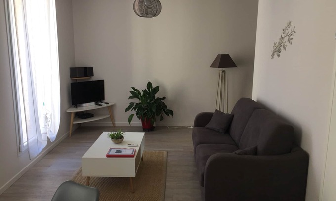 Sete House | Hippocampe : Appartement Calme de 45m² Entièrement Rénové et Neuf