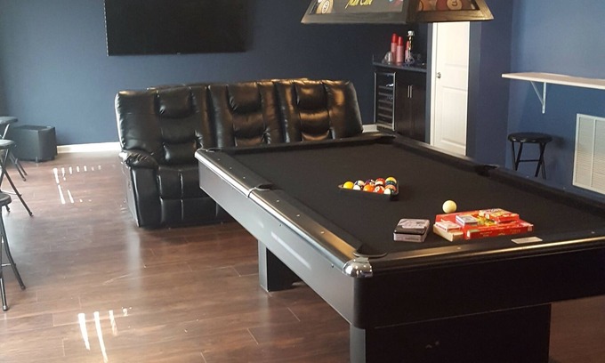 Powder Springs Apartment | Hiram HideawaynKing Bed, Pool, Hot Tub, Pool Table and Basketball court