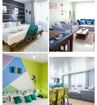 Mlolongo Apartment | Hirwado Homes & Cozy Rooms JKIA -3 Bedrooms With 5beds, 2Baths