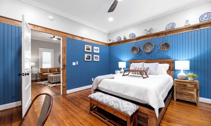 Columbus House | Historic Charm Bibb City Mill House ~ River Walk, Event Center, Veteran Owned