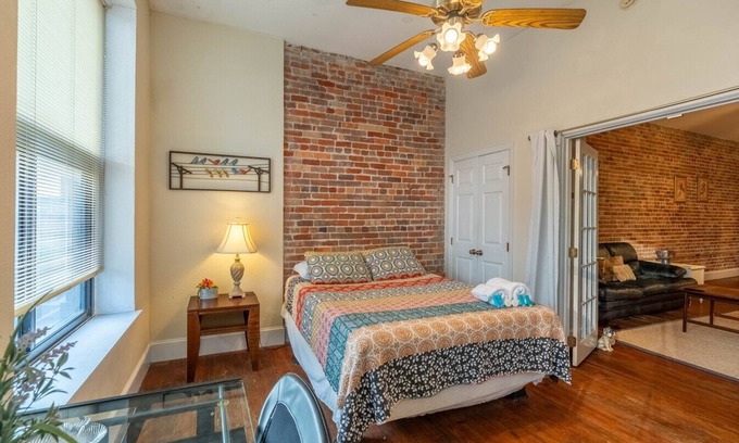Wilmington Historic District Apartment | Historic Haven on Front St – River Views & Prime Location!
