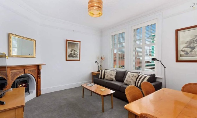 Hobart Central Business District Apartment | Historic Haven Two storey Pad in Perfect City Spot