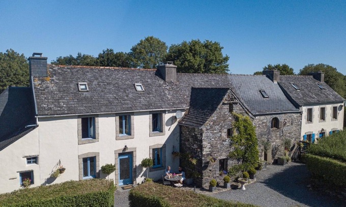 Sizun House | Historic home in the Monts D'Arrée now a dog-friendly gîte with swimming pool