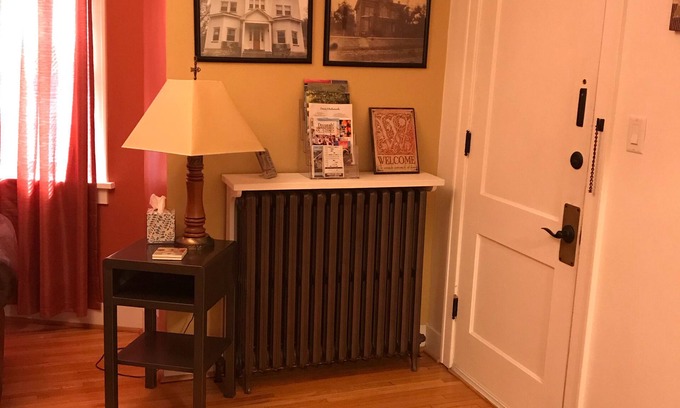 Decorah Apartment | Historic Phelps Mansion; main level Suite #1