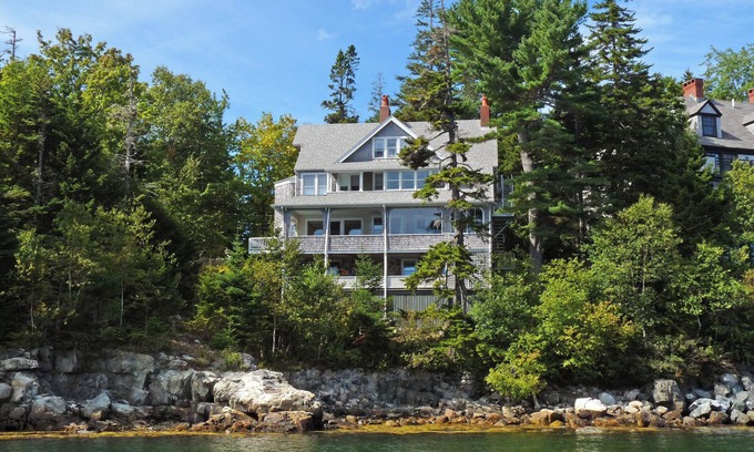 Northeast Harbor Cottage | Historic Summer Cottage with stunning views of the harbor and modern amenities.