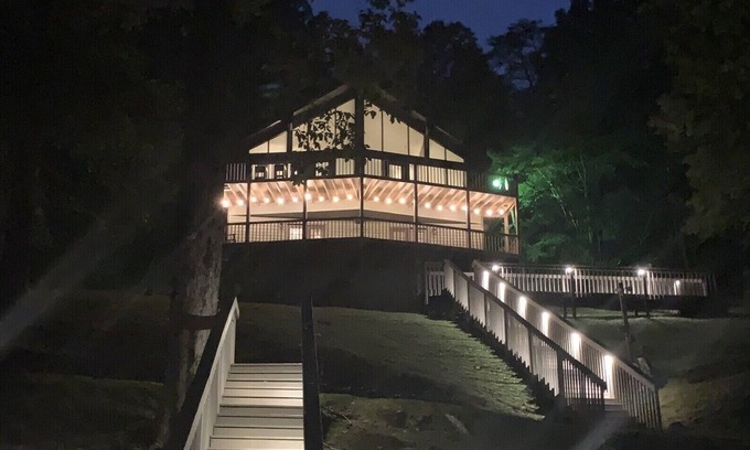 Jacksboro House | Hiwassee Hideaway - Lakefront, Covered Dock, Quiet Cove, Breathtaking Views.
