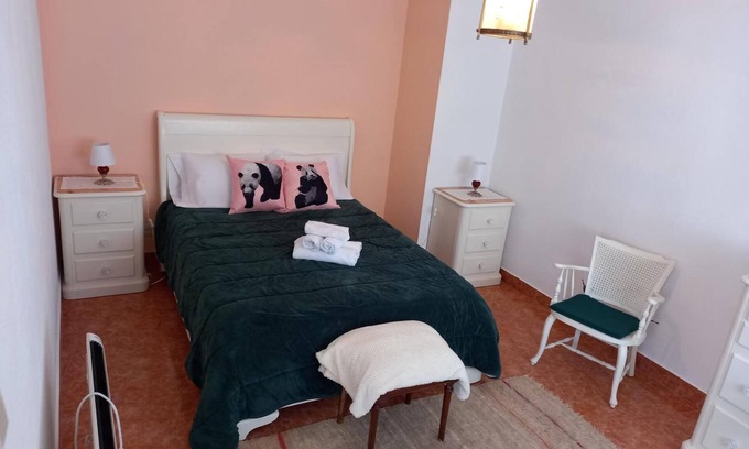 Braganca House | Holiday Home 'Casa Da Ribeira Em Rabal' with Lake View, Wi-Fi and Air Conditioning