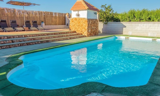 Cogollos de Guadix House | Holiday Home "Casa Rural Tesorillo Cat Superior" with Mountain View, Pool & Wi-Fi