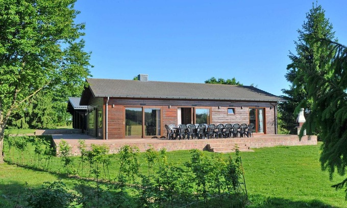 Hour House | Holiday Home in Houyet with Private Sauna