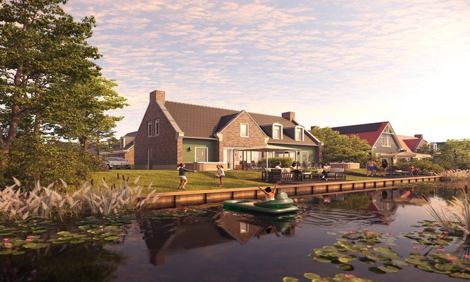 Opperdoes House | Holiday Home in Medemblik with Private Sauna