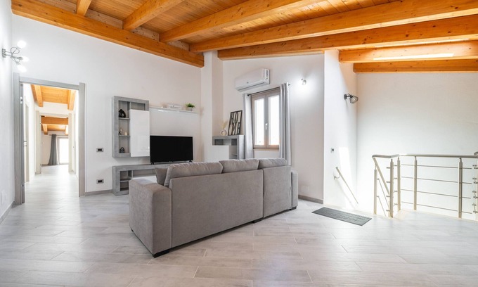 Portoscuso House | Holiday Home 'Sea View' with Sea View, Wi-Fi and Air Conditioning