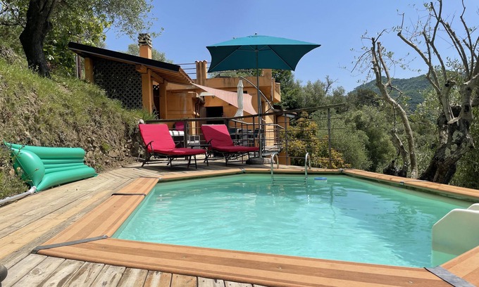 Isolabona House | Holiday home (up to 8 pers) with pool in absolutely fabulous environment!