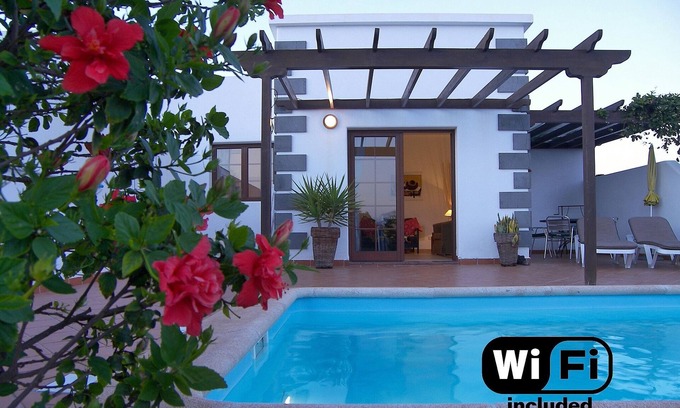 Playa Blanca Villa | Holiday home with Private Heated Pool In Own Walled Grounds