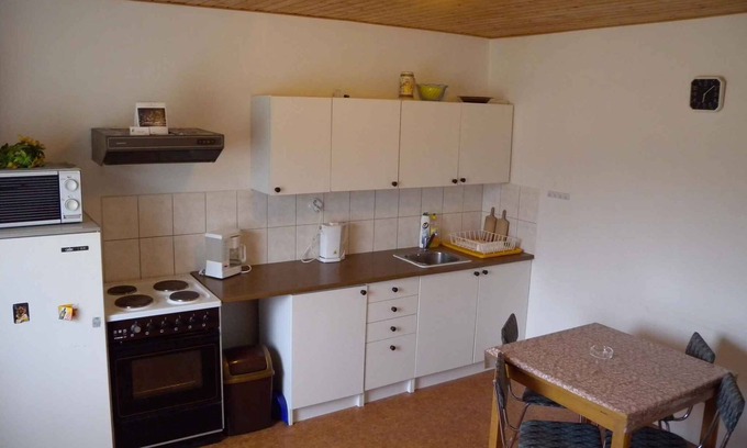 Pernink House | Holiday home with garden furniture and fireplace
