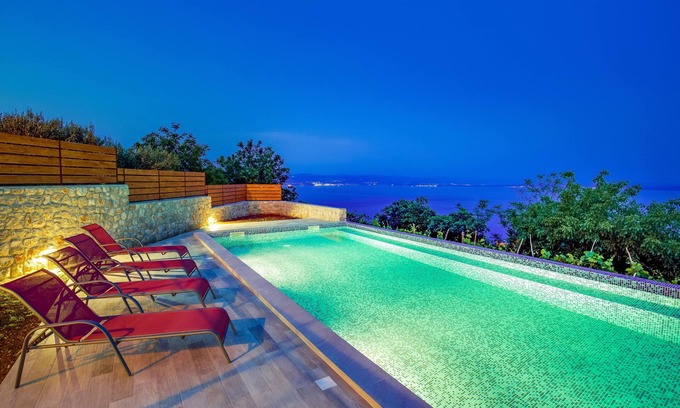 Obrs House | Holiday house with a swimming pool Obrš, Opatija (K-7835)