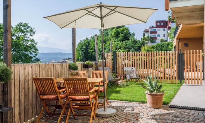 St. Michael/San Michele Apartment | Holiday Apartment 'Meine Bleibe - Terra' with Mountain View, Garden & Wi-Fi