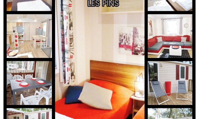 Saint-Brevin-les-Pins House | HOME-COZY 40m2 Night or Stay (3Ch-2SdB-2Wc) Direct access to the sea, 4 * Campsite