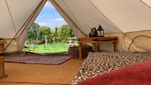 Lacey Green Other | Home Farm Radnage Glamping Bell Tent 8, with Log Burner and Fire Pit