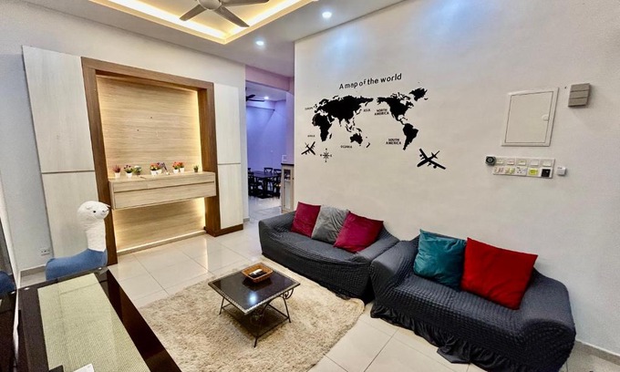 Central Seberang Perai House | Home36#8pax#4bedroom#NearAeonAlma#Mcd
