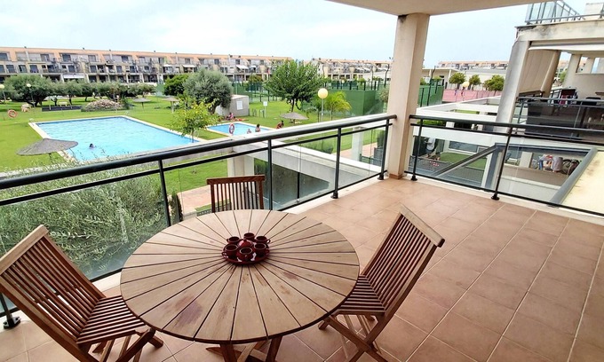San Jorge Apartment | Homerez - Appartement 8 km away from the beach for 4 ppl. with shared pool