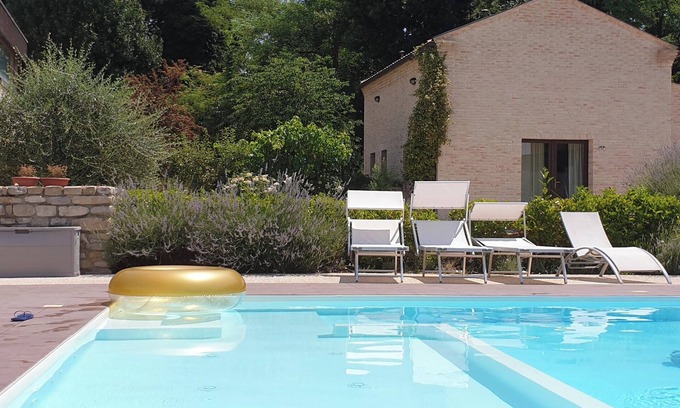 Montalto delle Marche Apartment | Homerez - Charming 60m² Country Apartment with Pool