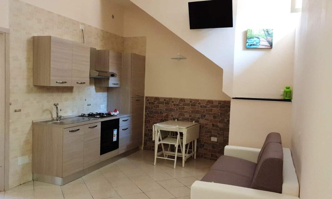 Gragnano Apartment | Homerez - Nice studio 4 km away from the beach for 4 ppl. at Castello Gragnano