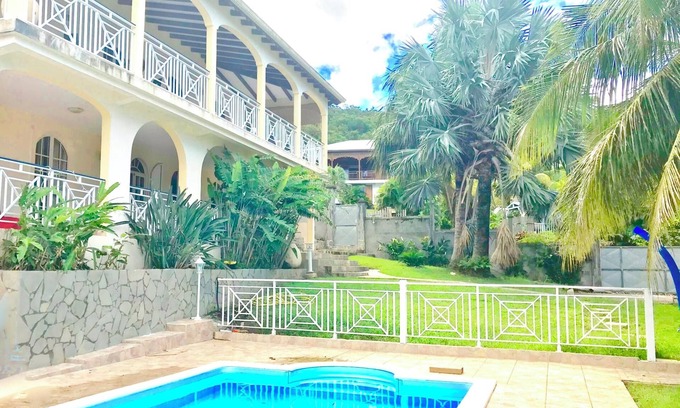 Bas Vent Villa | Homerez - Spacious Villa in Deshaies with Private Pool
