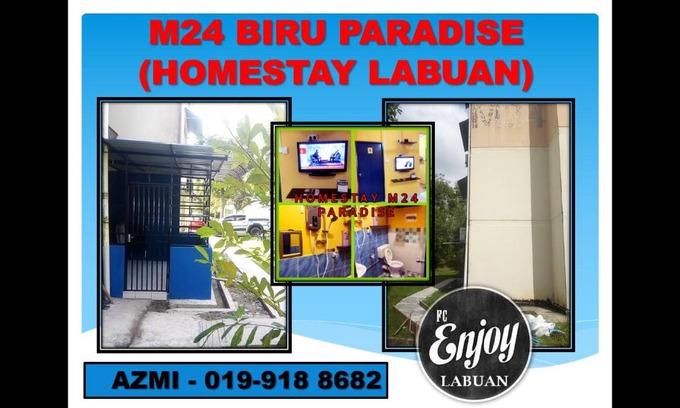 Labuan Apartment | HOMESTAY BIRU BLOK M24 VVIP GROUND FLOOR TAMAN MUTIARA WP Labuan