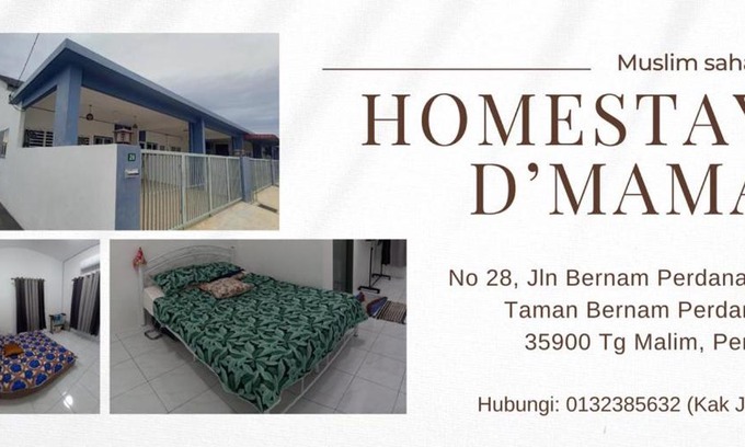 Tanjung Malim House | Homestay D'Mama Īfor mūslimĪ