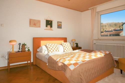 Buedingen Apartment | Homestay - Panoramablick über Büdingen