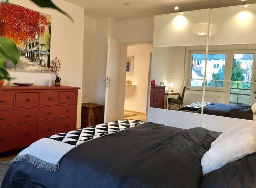 Ludwigshafen-Friesenheim Apartment | Homy 1BR plus Sofabed Business Apart - Near BASF - Super fast Wifi - Free Parking