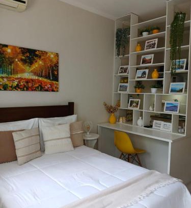 Cunha Apartment | Hospedagem Quarto Chic centro Cunha