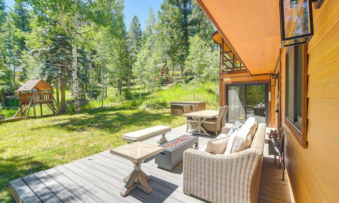 Evergreen House | Hot Tub, Mtn-View Deck: Peaceful Evergreen Home!