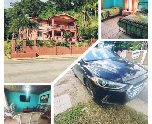 Coxen Hole Apartment | House for 5 with vehicle included in Roatan