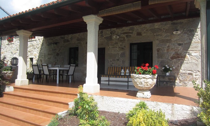 Outes Cottage | House in rustic location, own for rest