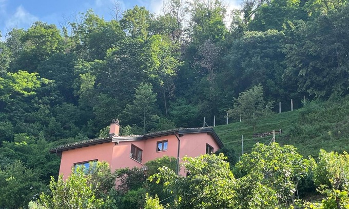 Mendrisio House | House with garden in the old town of Mendrisio for summer 2025