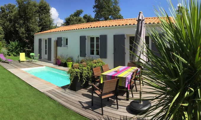 Dolus-d'Oleron House | House with pool in Vert Bois 5 minutes from the beach by bike