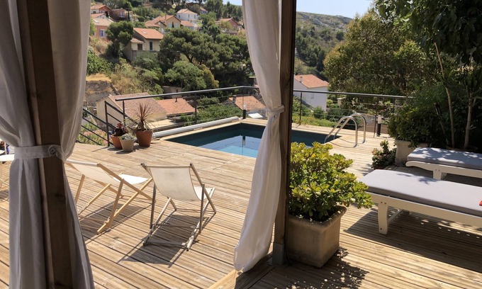 L'Estaque House | House with swimming pool in l'Estaque (Marseille)
