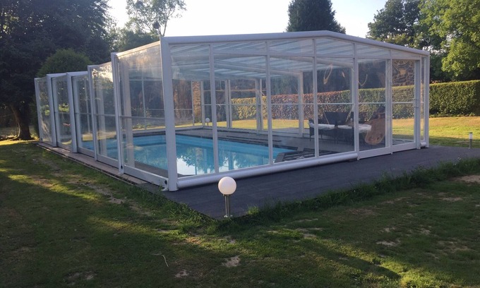 Le Tanu House | House with swimming pool and private spa in la manche 18kms from Granville